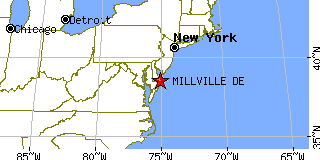 Millville, Delaware (DE) ~ population data, races, housing & economy