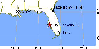 The Meadows, Florida (FL) ~ population data, races, housing & economy