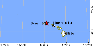 Omao, Hawaii (HI) ~ population data, races, housing & economy