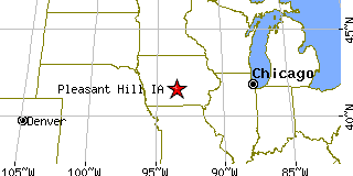 Pleasant Hill, Iowa (IA) ~ population data, races, housing & economy