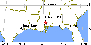Purvis, Mississippi (MS) ~ population data, races, housing ...